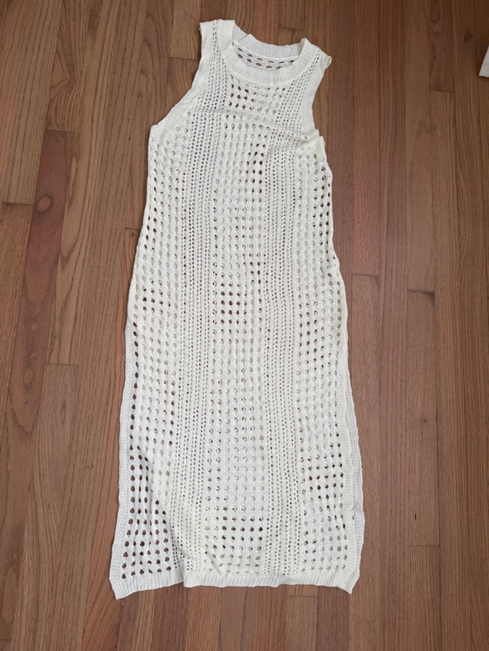 Crochet Swim Cover-Up Dress